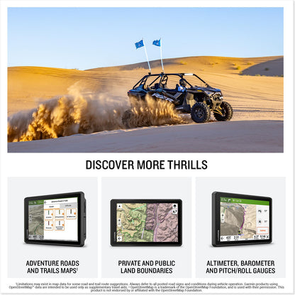 Garmin Tread® 2 - SxS Edition, Rugged 8-inch Powersport Navigator for Thrilling Off-Road Rides