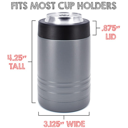 12oz Can/Beverage Holder - Dark Gray - 24 Pack