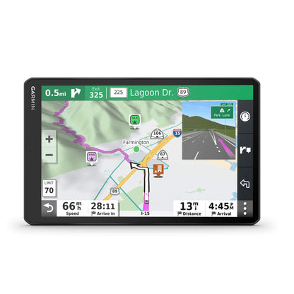 Garmin RV 1090, 10" RV Navigator, Edge-to-Edge Display, Custom Routing for Size and Weight of Your Trailer