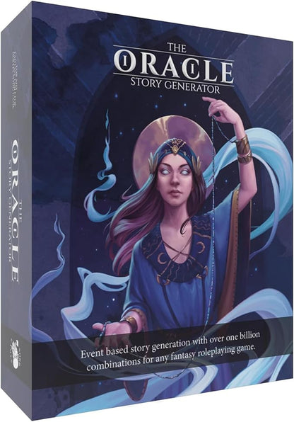 Nord Games: The Oracle Story Generator: Boxed Set -5e RPG Storytelling Cards 300 Themed Tarot Sized Cards Scenario &amp Story Building D&ampD Roleplaying