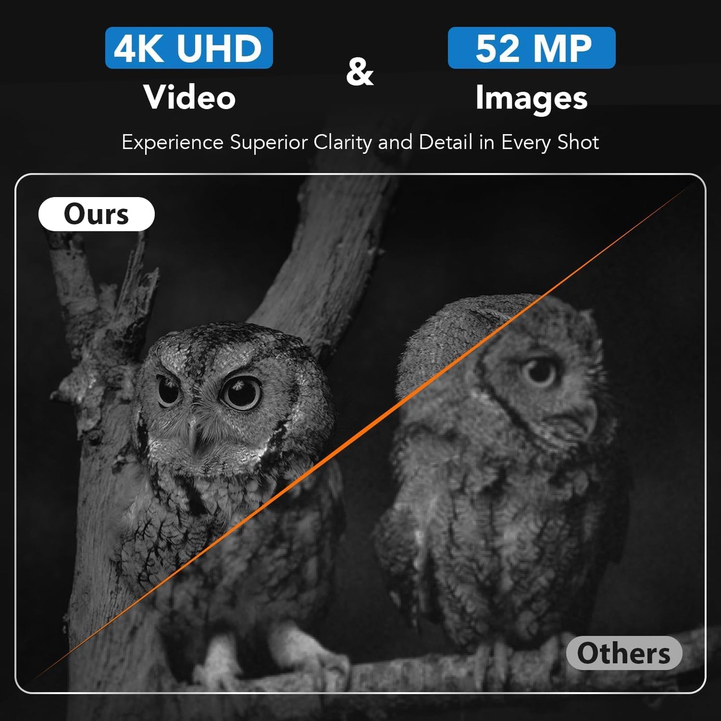 GTHUNDER Digital Night Vision Goggles Binoculars for Total Darkness—FHD 1080P Infrared Digital Night Vision, 32GB Memory Card for Photo and Video Storage—Perfect for Surveillance
