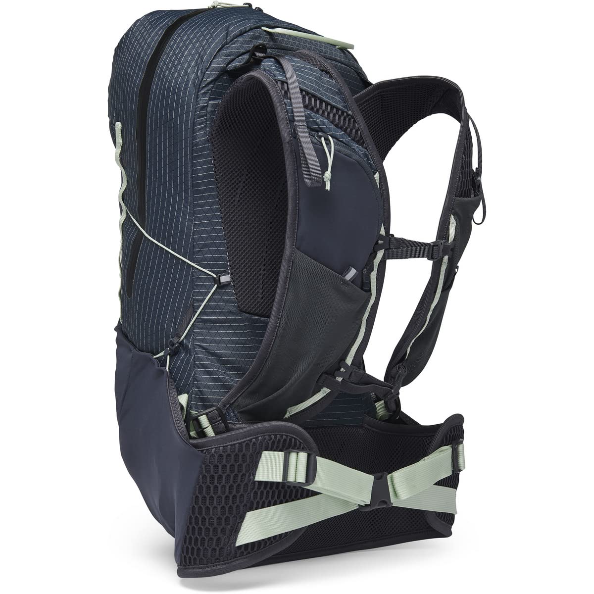Black Diamond Womens Pursuit 30 Liter Backpack for Outdoor Adventure, Carbon-Foam Green, Small