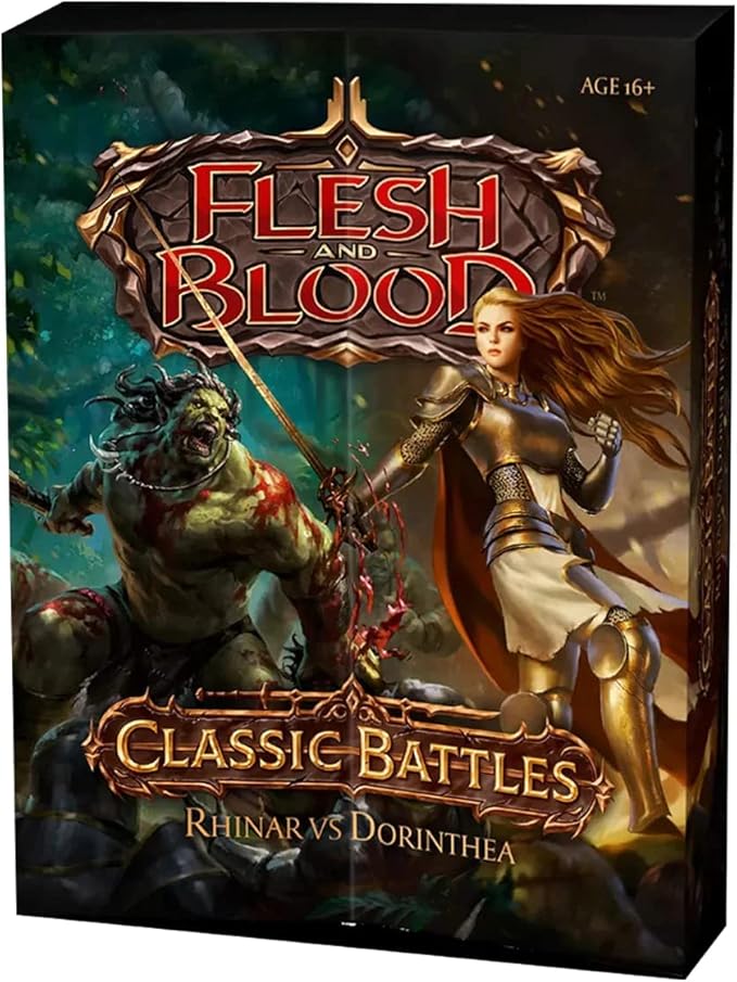 Flesh and Blood Classic Battles Rhinar VS Dorinthea