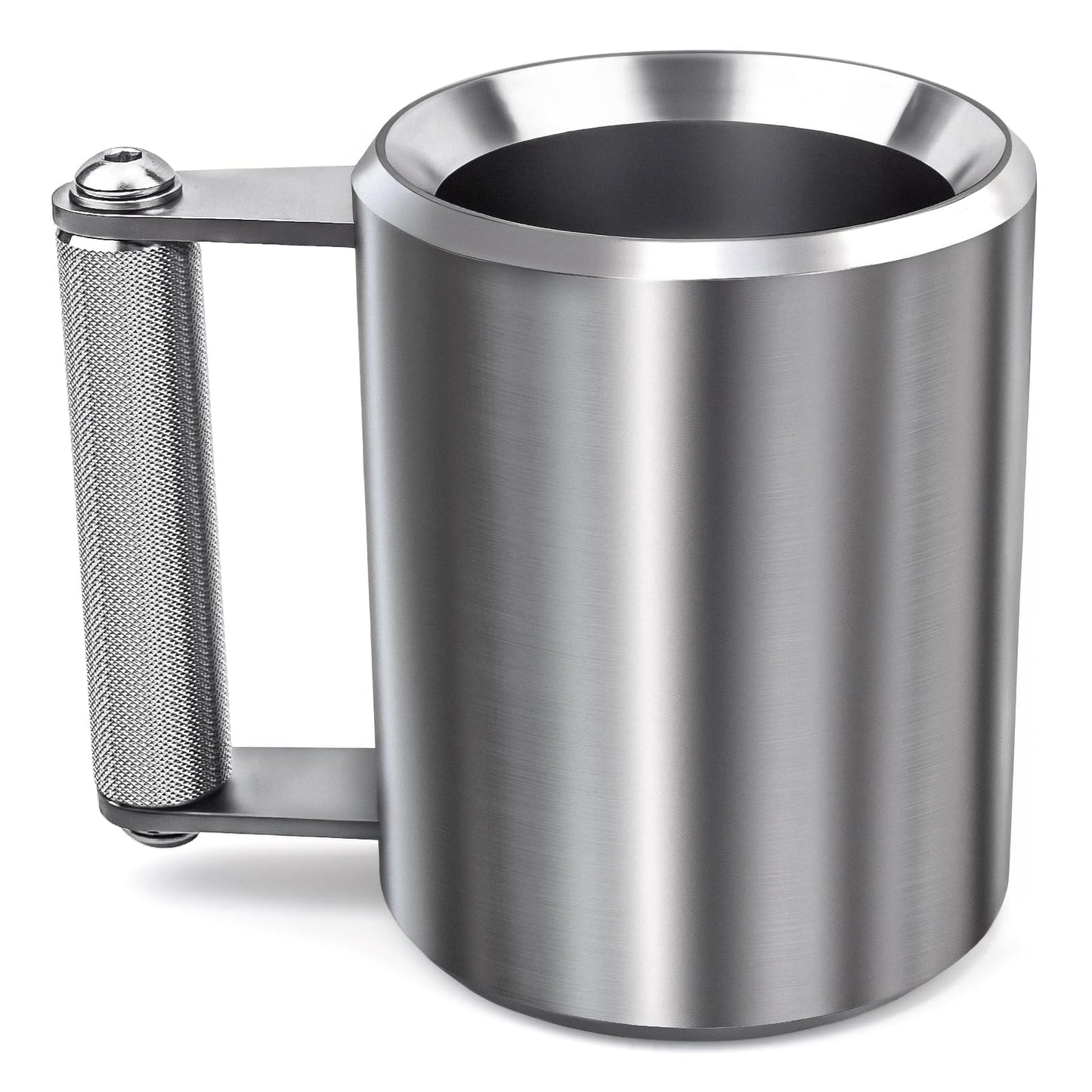 Esayendder Mug,8KG/18LB 300 ML Stainless Steel Super Dumbbell Fitness Sports, Coffee Mug