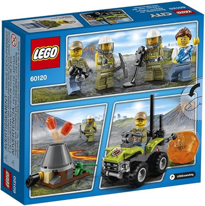LEGO City Volcano Explorers 60120 Volcano Starter Set Building Kit (83 Piece)
