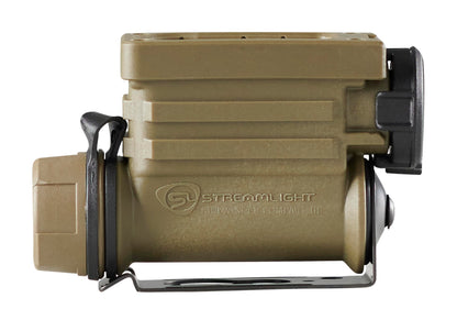 Streamlight 14213 Sidewinder Compact III 275-Lumen 3200 Candela User Configurable Model Hands-Free Angle Head Flashlight with White, Blue, Green, Red LEDs, and IR, Coyote