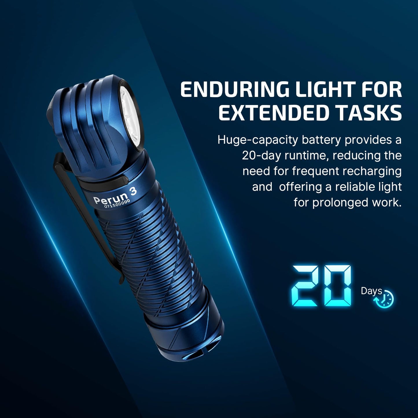 OLIGHT Perun 3 Mini Premium Headlamp 1250 Lumens Flashlight with Type-C Charging Box Bundle with Perun 3 Rechargeable Headlamp Flashlight