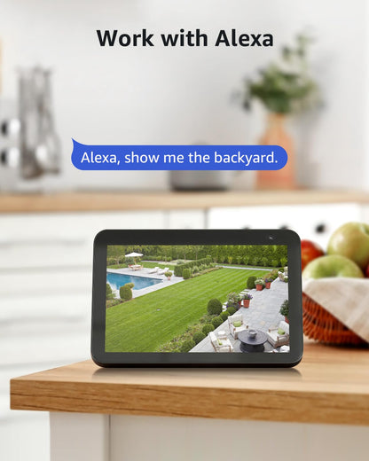 ANNKE Wireless Camera System, 16CH Expandable 4K Security NVR, 4Pcs 3MP Outdoor Cameras, 2-Way Audio, Dual-Band WiFi, Human Detection, IP66 Waterproof, 2TB HDD, Compatible with Alexa, 24/7 Protection