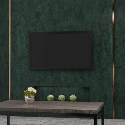 32"x354" Big Wide Dark Green Contact Paper Matte Extra Thick Art Deco Peel and Stick Wallpaper Waterproof Self-Adhesive Removable Pure Green Vinyl Wallpaper 3D Textured for Cabinet Studio Farmhouse
