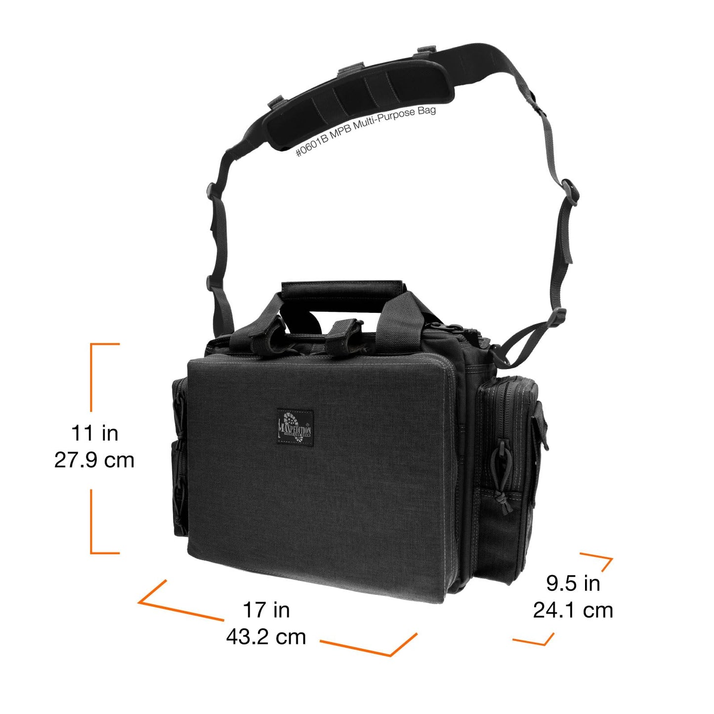 Maxpedition Mpb Multi-Purpose Bag (Black) 17"(L) x 9.5"(W) x 11"(H)