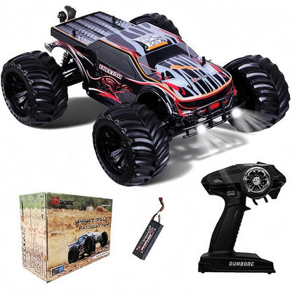 JLBRACINGRC 1/10 Brushless RC Car for AdultsFast 50+ mph High Speed RTR RC Truck 4WD Offroad Monster Truck 2.4GHZ Radio Controlled Electric Remote Control Car IPX7 Waterproof Racing Vehicle