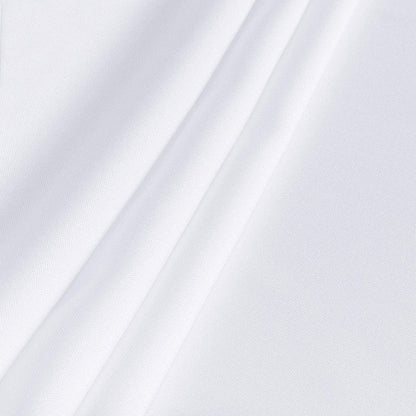 sancua Rectangle Tablecloth - 70 x 90 Inch - Stain and Wrinkle Resistant Washable Polyester Table Cloth, Decorative Fabric Table Cover for Dining Tables, Buffet Parties and Camping, White
