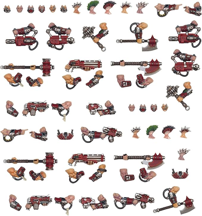 Warhammer 40000: Necromunda - Goliath Weapons &amp Upgrades