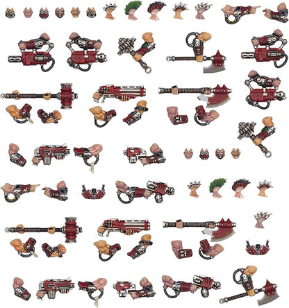 Warhammer 40000: Necromunda - Goliath Weapons &amp Upgrades