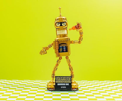 Brickcraft Futurama Gold Bender Comic-Con Exclusive Building Set