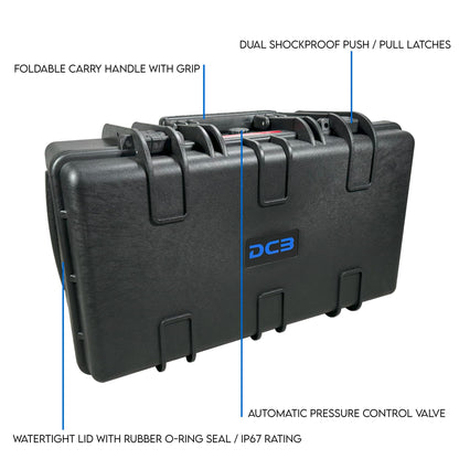 DCB Element 5573F Waterproof Utility Case with Foam Insert