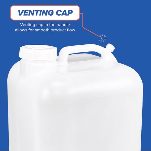 ePackage Supply Premium 5-Gallon Hedpak: Durable HDPE, BPA-Free Plastic, Reusable Liquid Storage Solution for Water and More (1 Count)