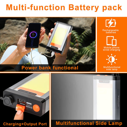 40W Ultra Bright Aluminum Alloy High Lumen LED Headlamp – Rechargeable, Waterproof & Lightweight with Motion Sensor and 6 Light Modes – Ideal for Camping, Hiking, Running, Fishing, and Emergency Use