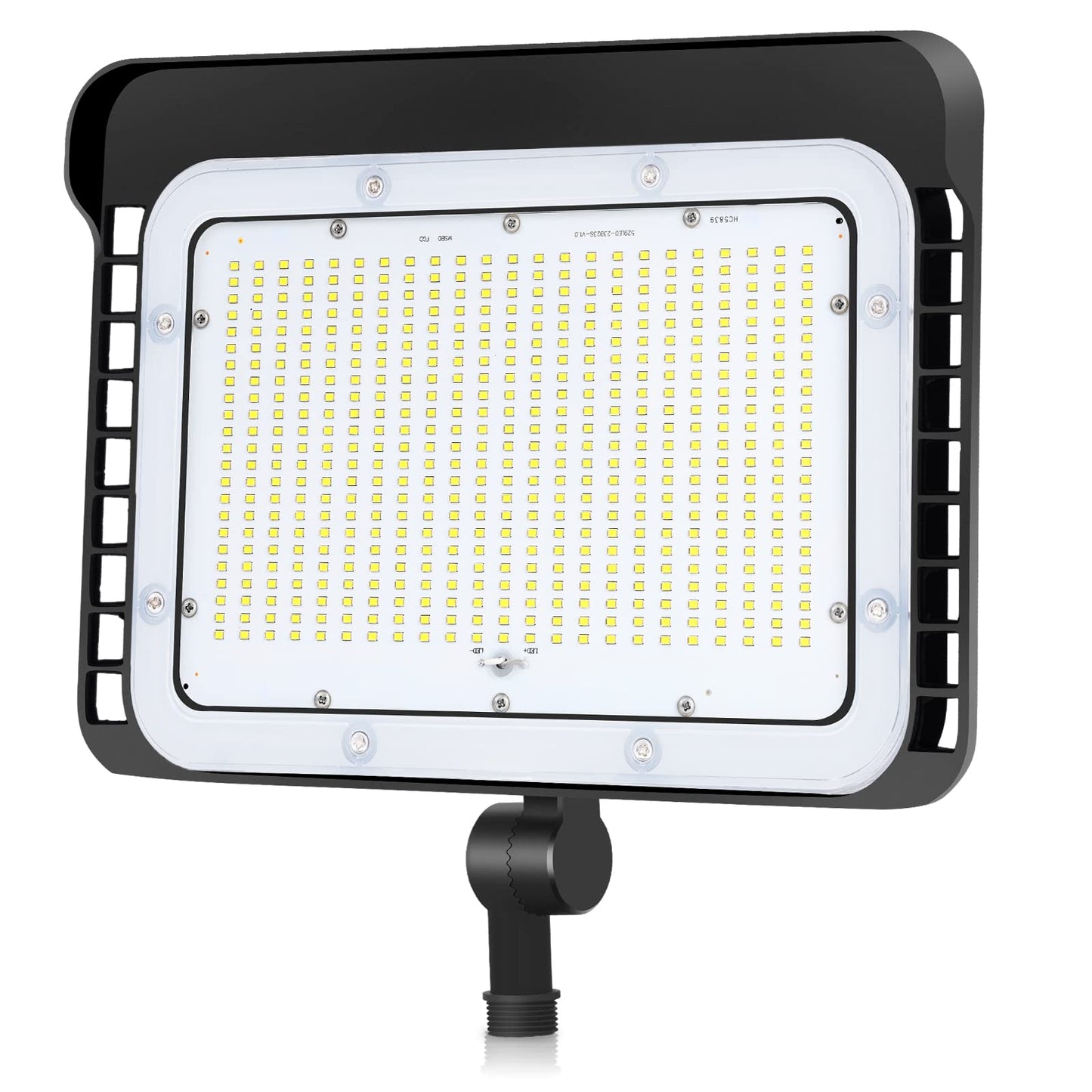 DragonLight 240W LED Flood Light with Dusk to Dawn Photocell, IP65 Waterproof Adjustable Knuckle Mount LED Floodlights Outdoor, 5000K Daylight 36,000LM Super Bright 100-277V for Large Area Lighting