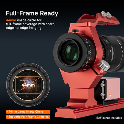 SVBONY SV545 Telescope Petzval Lens APO with SV241 Pro Power Management Box, F4.5, 203mm Focal Length, Built in Field Flattener, Remote Control for Astronomy Equipment, for Deep Sky Astrophotography