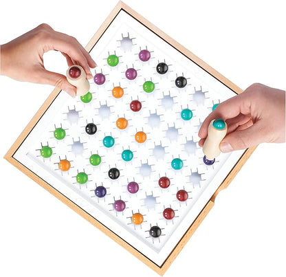 Stomple Game by Marbles Brain Workshop Fun Strategy Game for Kids Aged 8 and up