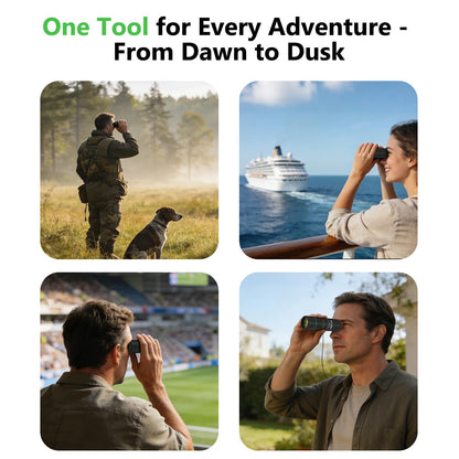 KTTREY 8x32 Monocular Telescope for Adults, High Power BAK4 Prism FMC Coating IPX7 Waterproof Compact Scope for Bird Watching Hunting Hiking Travel Gift with Carrying Case