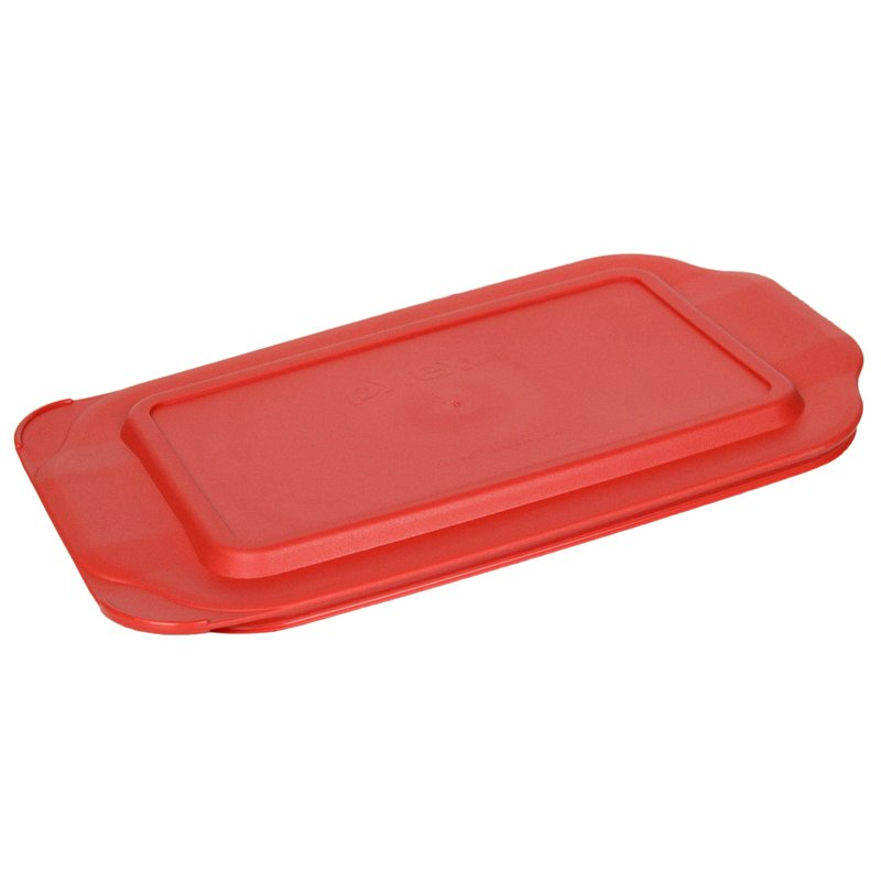 Pyrex 232 2-Quart Glass Baking Dish & 232-PC Red Lid - Made in USA