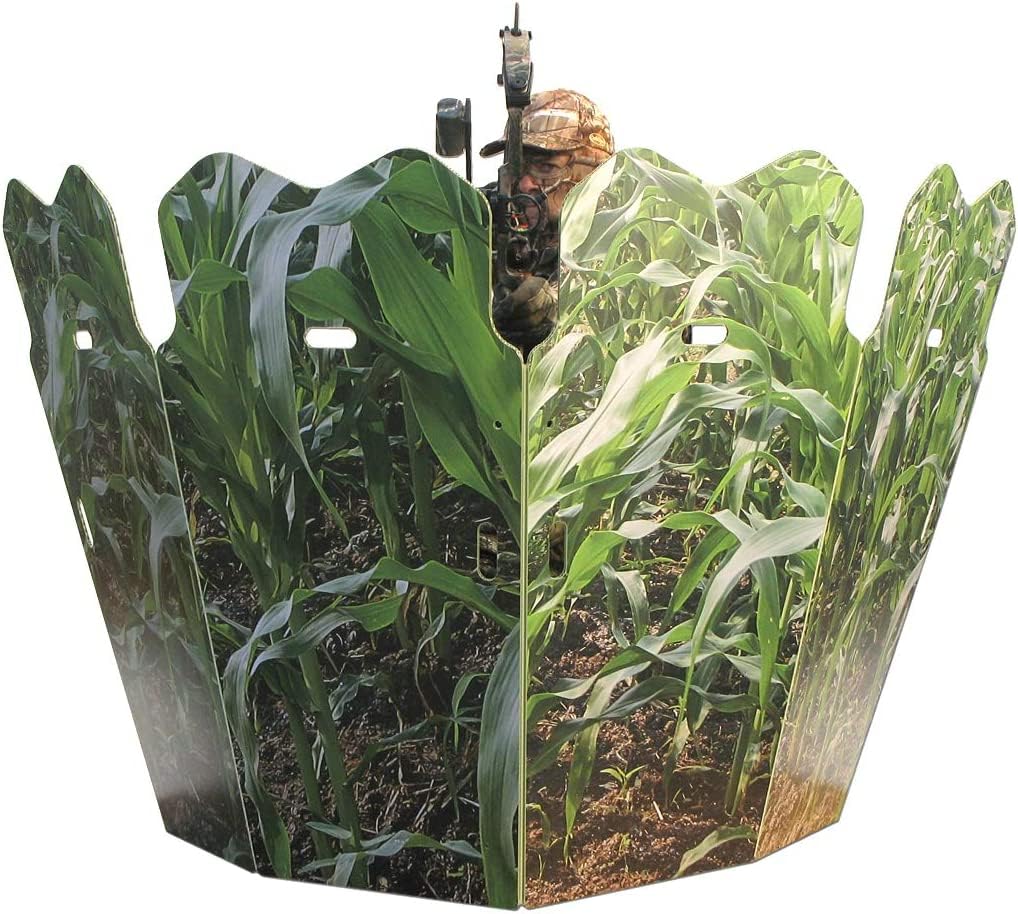 Summit Outdoors GhostBlind Predator Hunting Ground Blind 4-Panel Reflective Hunting Blind