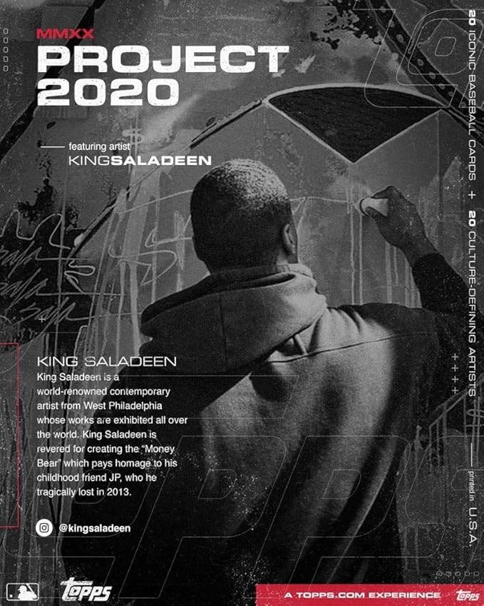 Topps Project 2020 Card 77-2001 Ichiro by King Saladeen