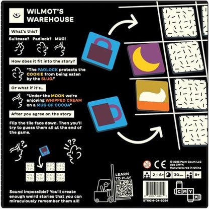 CMYK | Wilmotʼs Warehouse - Create Stories to Remember Then Perform a Miracle!