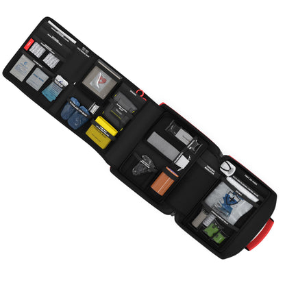 Family First Aid & CPR Kit - Emergency Medical Kit for the Entire Family, Child, Kids, and Youth. Perfect for Camping, Travel, Car, Hiking, Sports, Outdoor, and Home - First Aid Guide Life Safety Pro