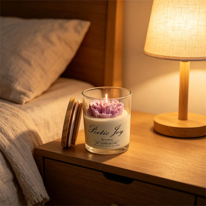 Scented Candles,Carnation Aromatherapy,Natural Soy Candles,Candle for Home Scented,Spiritual Gifts for Women and Men,for Home Scented, Birthday Gifts Mothers Day