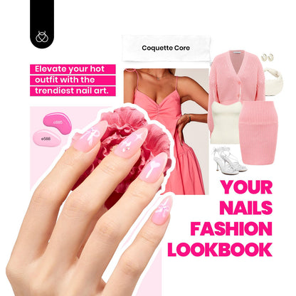 Beetles Gel Nail Polish Kit with U V Light - 80Pcs Fall Nail Fest Color Enchantment 55 Colors Gel Polish Starter Kit with Base Top Coat DIY Nails Stickers Manicure Tools Gift for Women Teens Girls