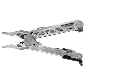 Gerber Gear Center-Drive Plus - 16-Piece Multi-Purpose Tool with Sheath & Bit Set - Includes Pry Bar, Knife, Needlenose Pliers, Nail Puller & More - Made in USA