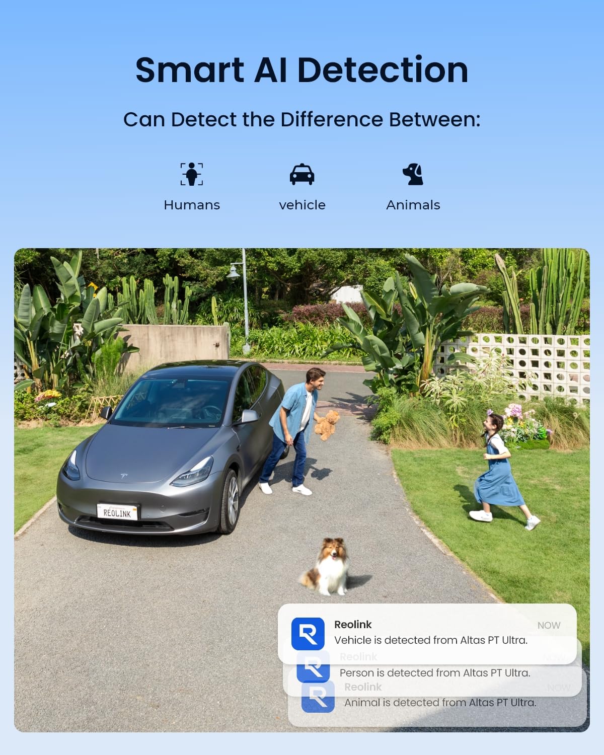REOLINK Altas PT Ultra - 4K Security Camera Outdoor, 500 Days Battery Life, ColorX Night Vision Solar Camera Outdoor Wireless, 360° Pan Tilt Auto Tracking, Dual-Band Wi-Fi 6, Smart Detection