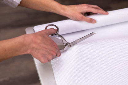 EasyLiner with Clorox Solid Grip Shelf Liner - Shelf Liners for Kitchen Cabinets Non-Adhesive - for Closet, Pantry, Wire Shelves - 20 in x 6 ft, 6 Rolls, White