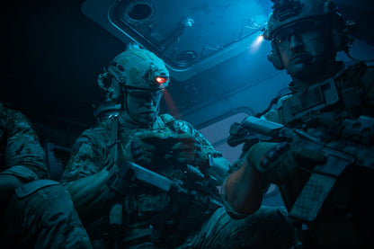 Princeton Tec Vizz 550 RGB MPLS Headlamp – 550 Lumen LED, Red Green Blue Mode Options, IPX7 Waterproof Housing, Helmet Mount Kit Included, Lightweight Professional Tactical Light