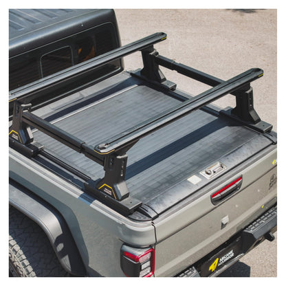 Tonneau Compatible Truck Bed Rack, Fits Tacoma, JT & Ranger, Aluminum Construction, 838 lbs Load Capacity, Anti-Theft & Easy Install