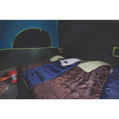 Coleman Camping Tent with Screen Room | 4 Person Carlsbad Dark Room Dome Tent with Screened Porch