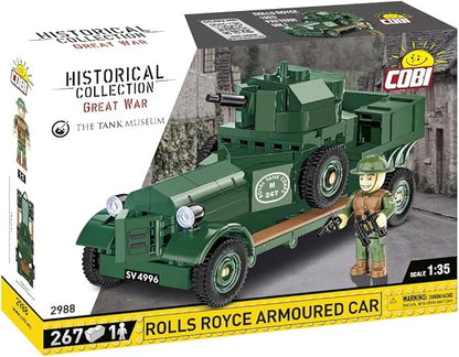 267 Pcs Hc Great War /2988/ Rolls Royce Armoured Car Scale1:35