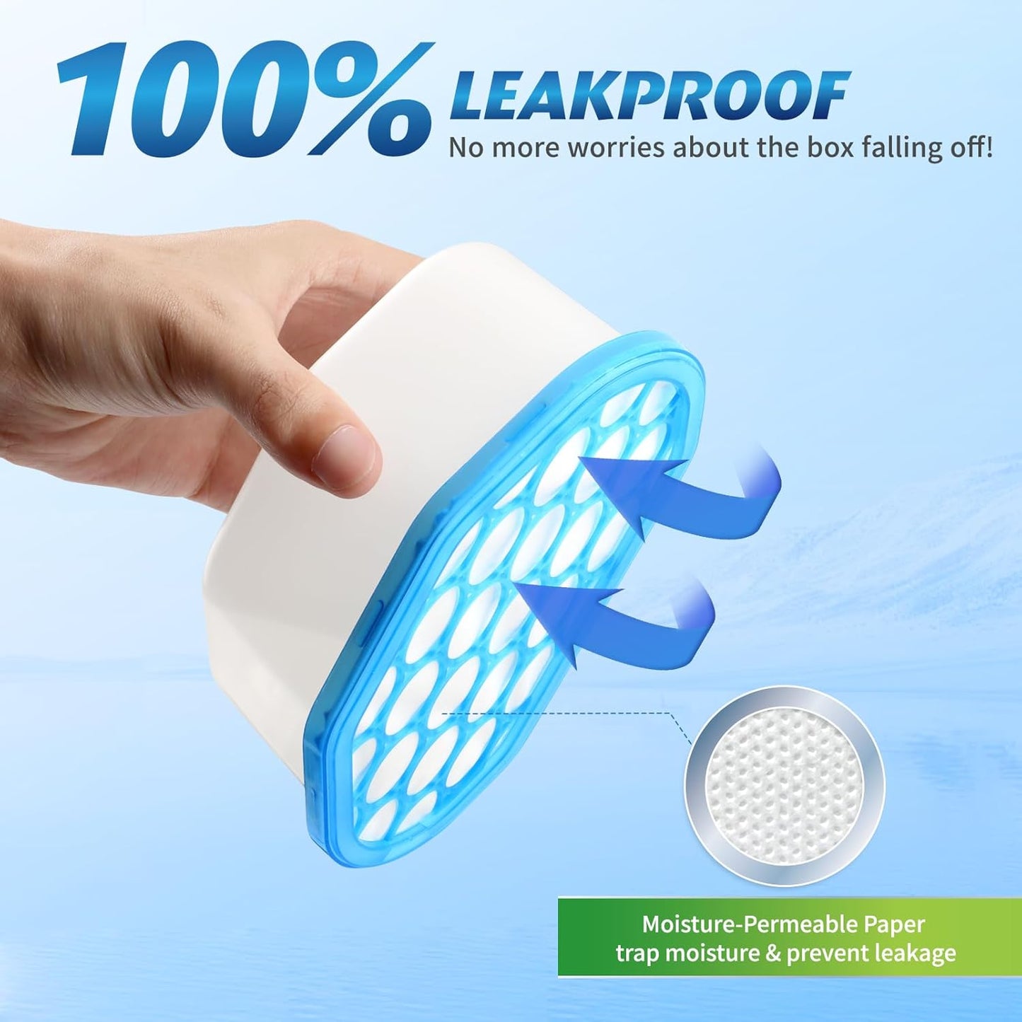 Ksend Moisture Absorbers - Efficient Humidity Control Dehumidifier | 12 Pack, Fragrance-Free, 6.4oz