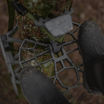 XOP Edge Aluminum Tree Saddle Platform - Adjustable Saddle Hunting Platform - Tree Saddle Hunting System