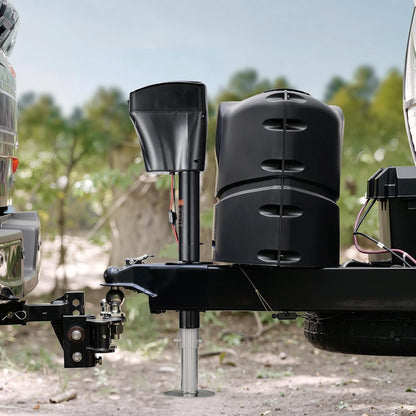 GarveeTech 5000Lbs Electric Trailer Jack,Electric Tongue Jack with Waterproof Cover for Lifting RV Trailer, Horse, Utility, Yacht