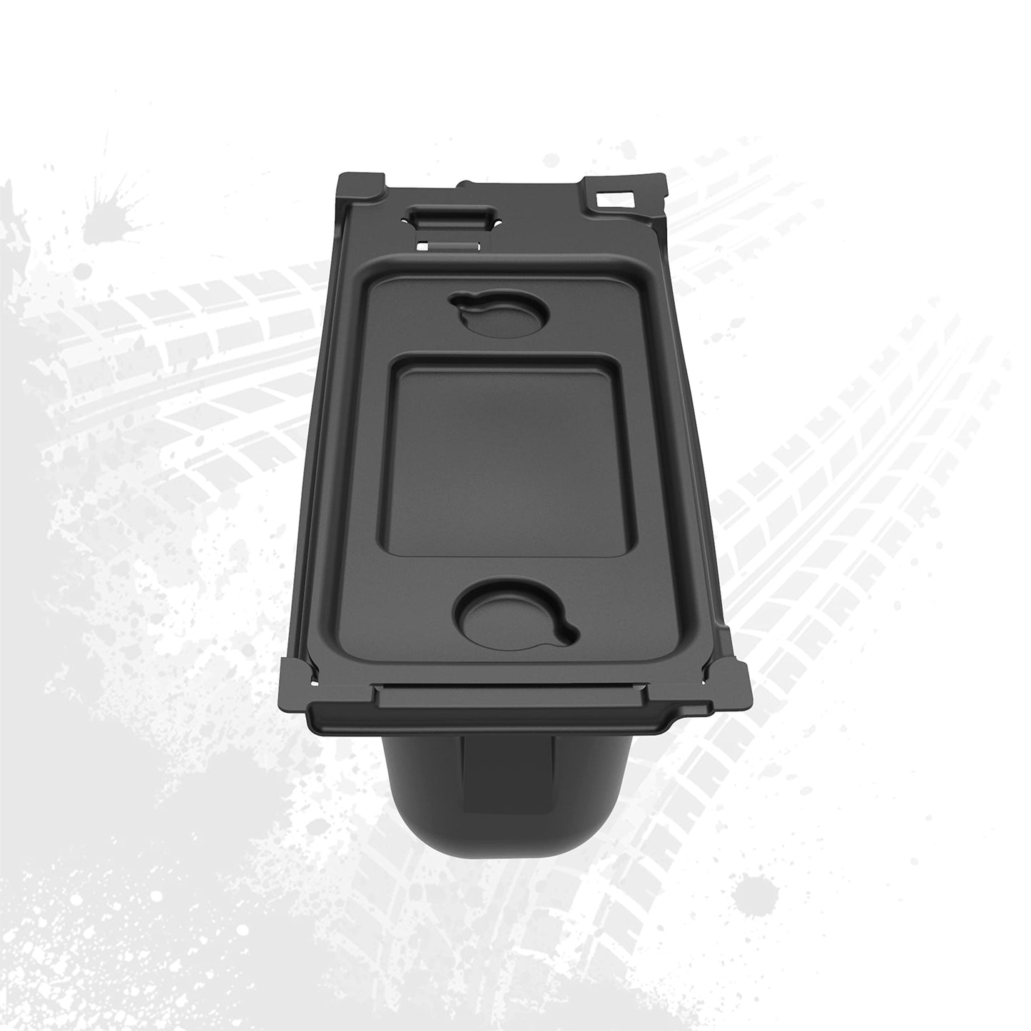 SAUTVS Under Seat Storage Box, Underseat Storage Bin Set Organizer Tray for Kawasaki Mule PRO-FX FXR FXT DX DXT 2015-2025 Accessories, Replace #99994-1463