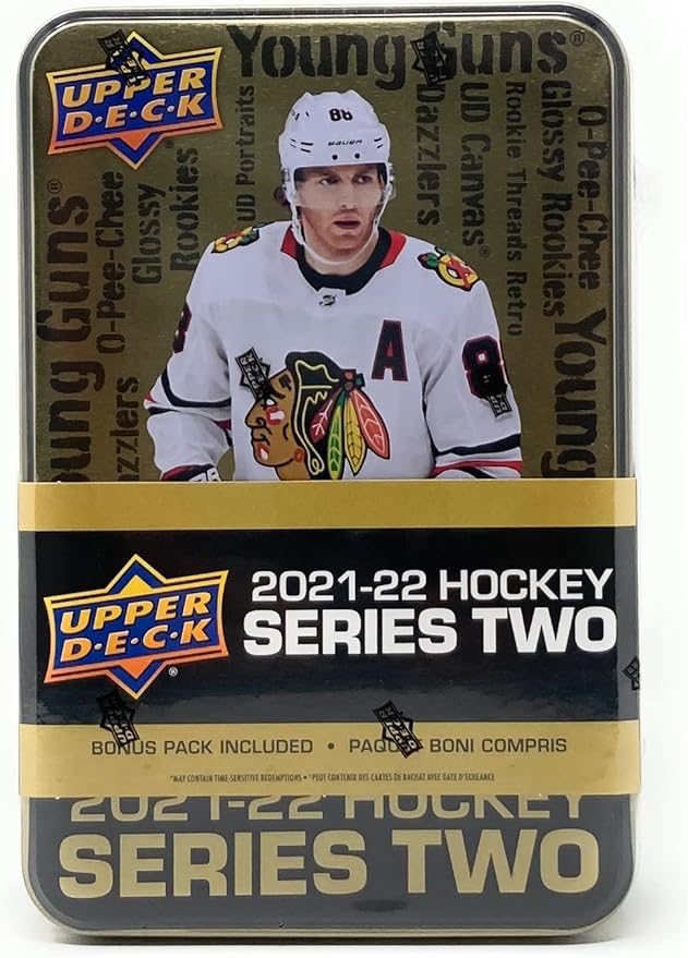 Upper Deck 2021-22 Series 2 Hockey Cards Collector's Tin
