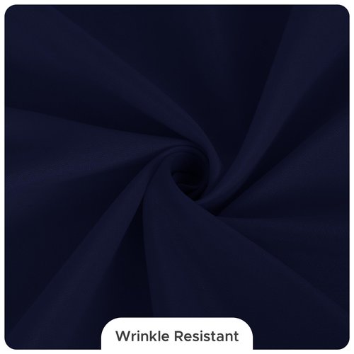 Fitable 8 Pack Table Cloth Rectangle Table: Stain and Wrinkle Resistant Tablecloth Rectangular, Washable Polyester Tablecloths for Wedding Party Dining Banquet Event Catering(Navy, 70x120 Inch)