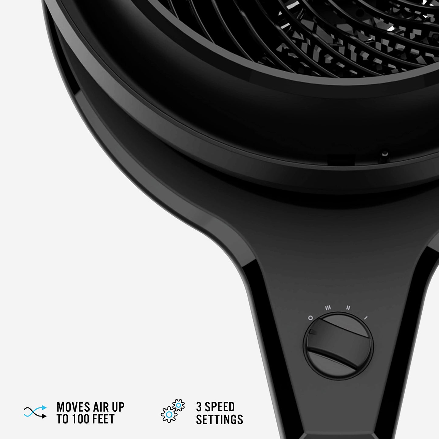 Vornado 602 Whole Room Air Circulator Pedestal Fan with 3 Speeds, Adjustable Height, Personal, Black and Vornado 460 Whole Room Air Circulator, Small Fan with 3 Speeds, Adjustable Tilt, Easy to Clean, Moves Air 70 Feet, Quiet Fan for Home, Office, Bedroom