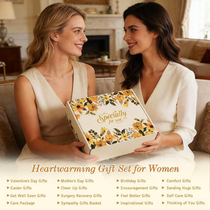 Self Care Gifts for Womens Birthday Gift Mothers Day Gift for Mom Wife Grandma Sister Friend - Get Well Soon Sympathy Gift Baskets for Women Care Package, Thinking of You Inspirational Gifts for Her