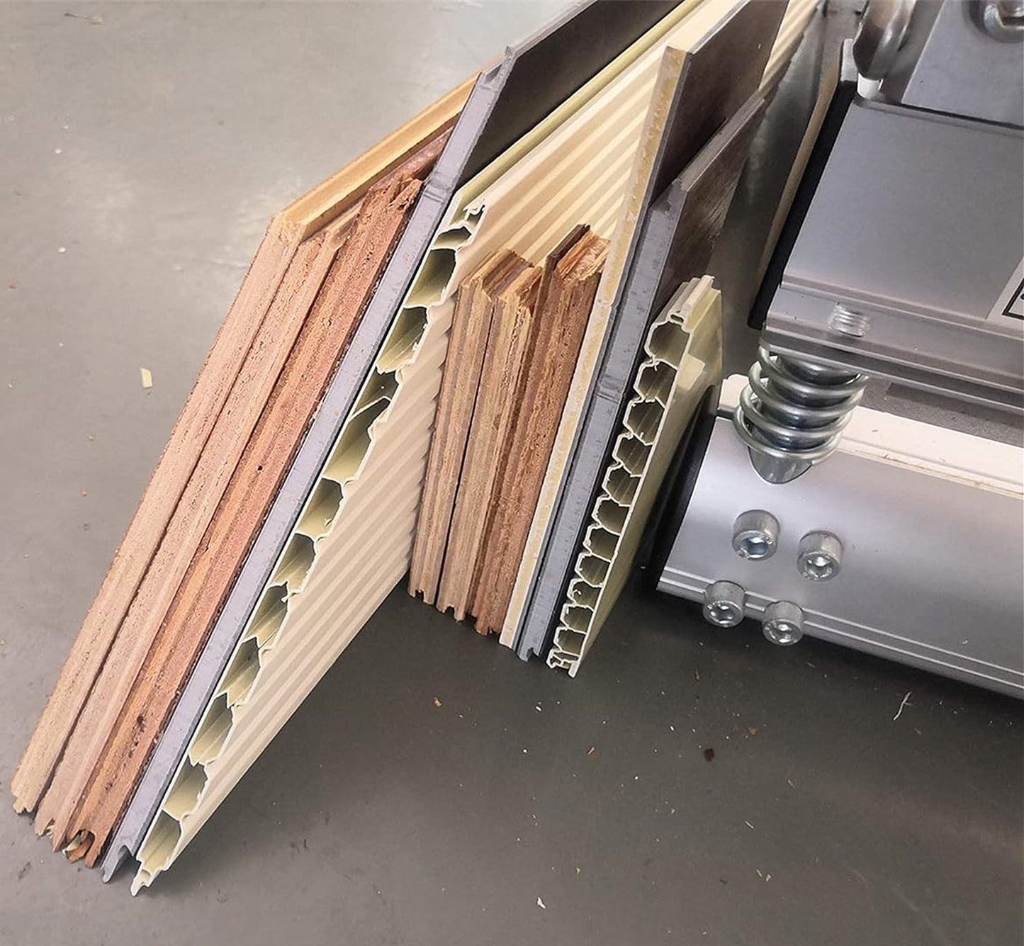 13" Pro Laminate/Vinyl Floor Cutter with Floor Installation Kit, 15°/30°/ 45° Instant Cuts in One Step, Cuts Laminate Floor, Engineer Wood, LVP/T, VCT, SPC, LSPC, VSPC, ABC, WPC & More; Best Buy !