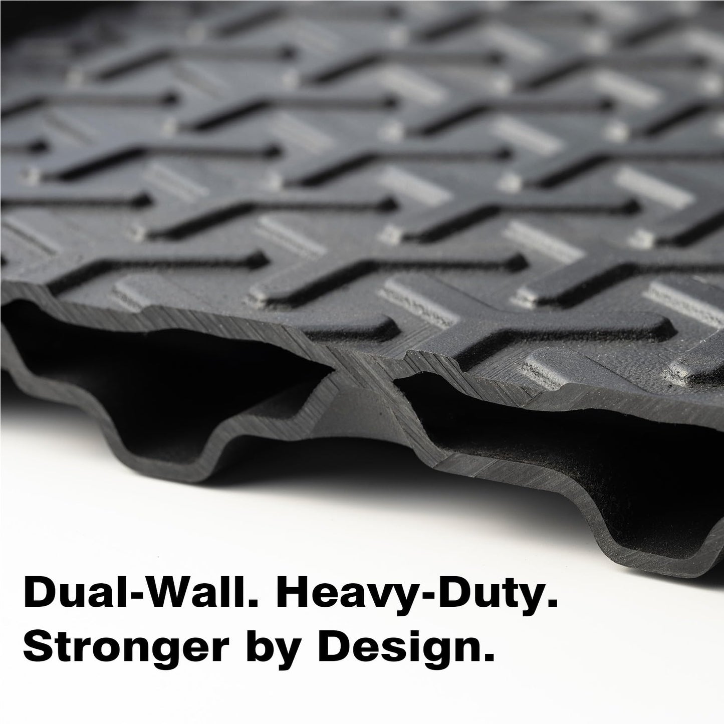 KOKSHELY Heavy-Duty Dual-Wall Sliding Truck Bed Cargo Tray with Wheels, Truck Bed Slide-Out Truck Bed Cargo Tray for Long Beds, Truck Bed Organizer Tray, Fits Most Full-Size Pickups